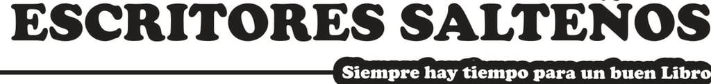 Separador: Escritores Salteños