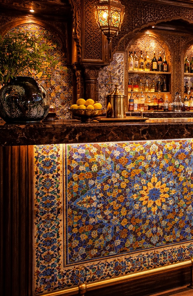 Adornando mi negocio con azulejos únicos