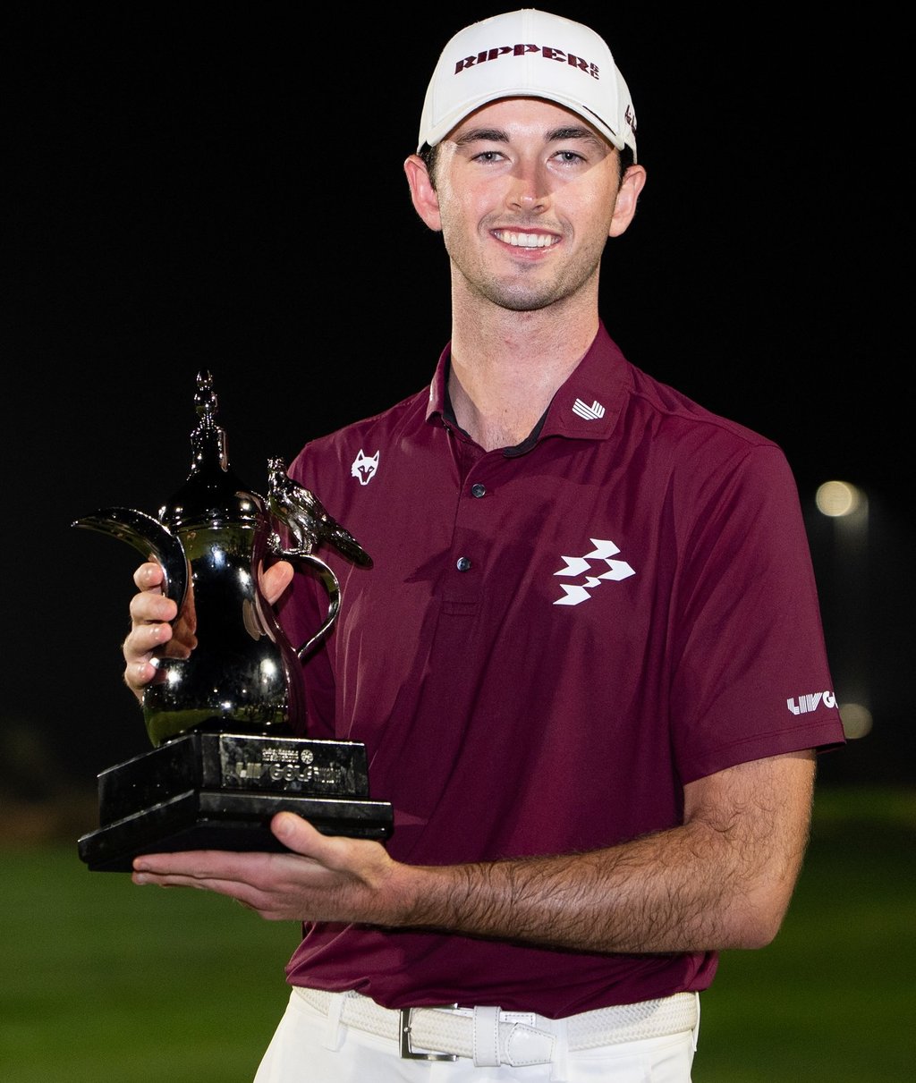 Elvis Smylie LIV Golf Riyadh Champion 2026 (Photo: LIV Golf)