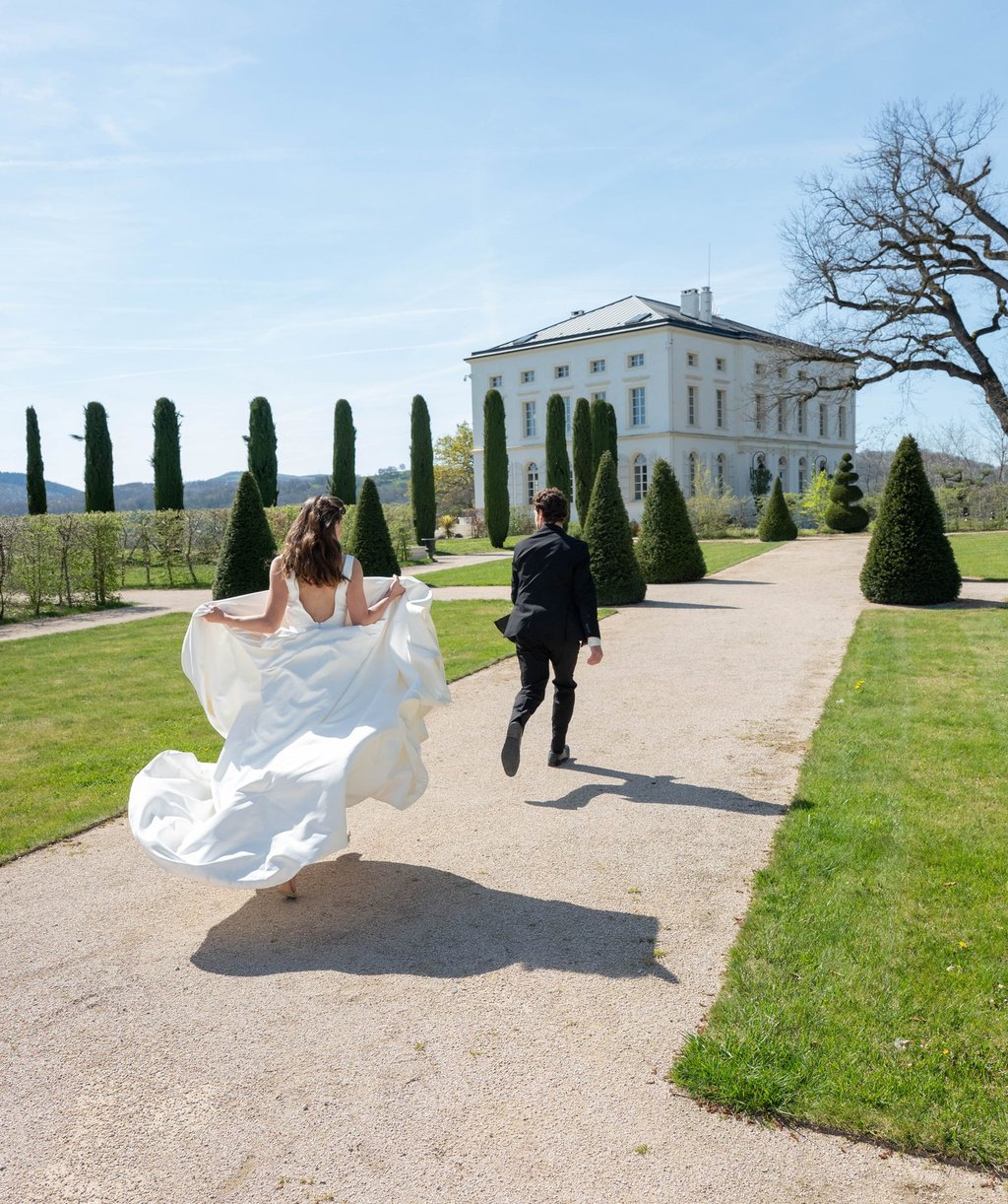 Shooting inspiration mariage Château de Longpré Ariège
