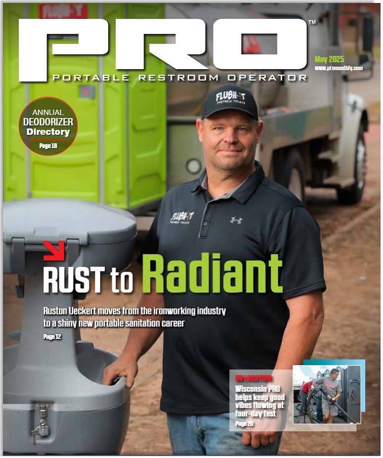 Hot Springs porta potty