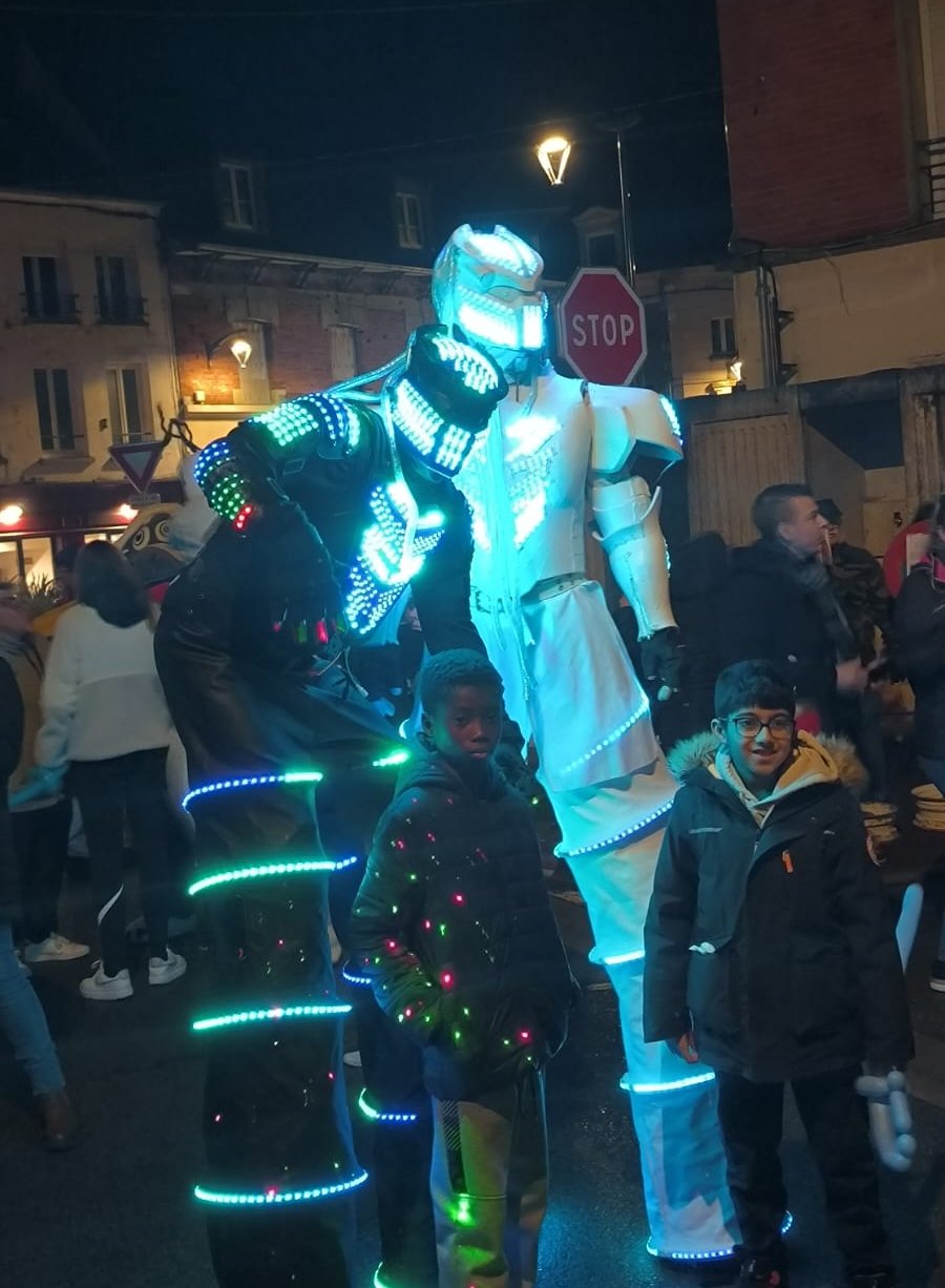 Robots leds Bouges pour vos événements entreprises et privés