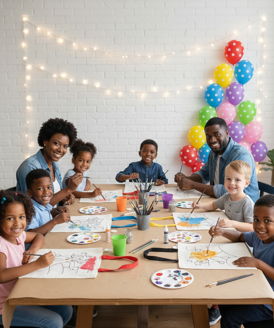 Canvas Art Closet-Paint parties for the whole family & friends in Maryland