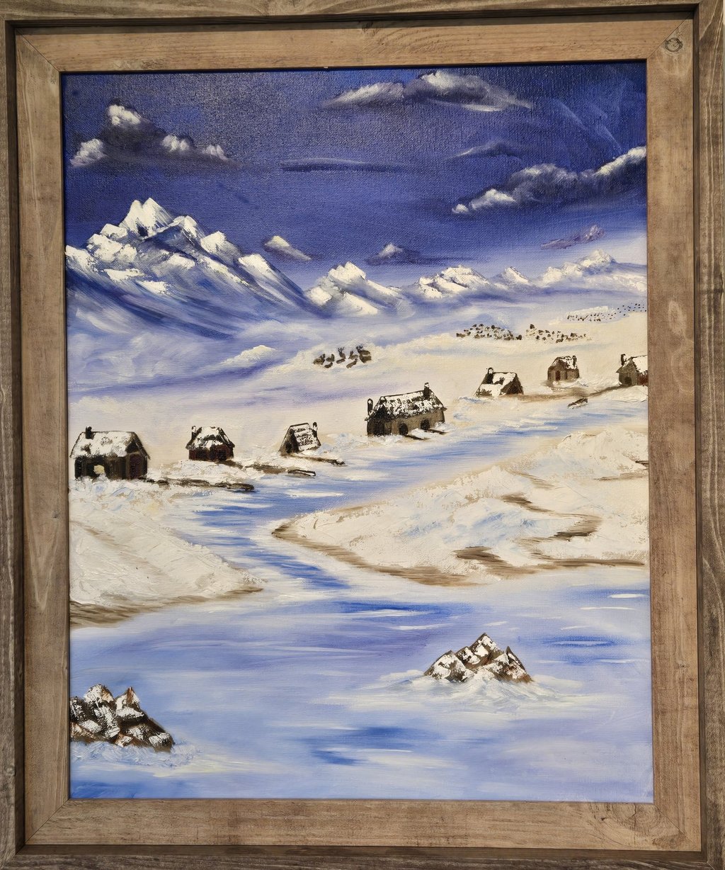 Mount Neighbors (painting) Kylee Nicole Smith