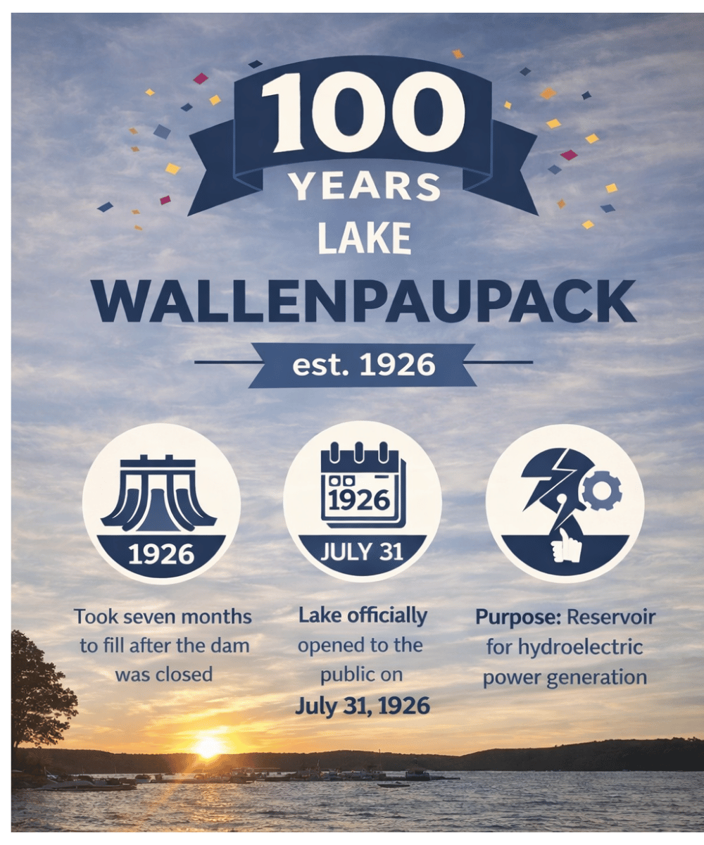 100 year anniversary for lake wallenpaupack pa 