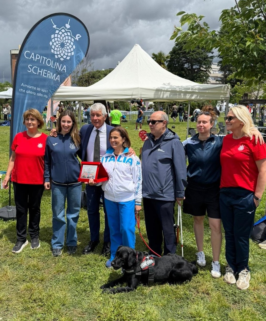 Evento Sport in Famiglia, la Capitolina Scherma con il Ministro Abodi