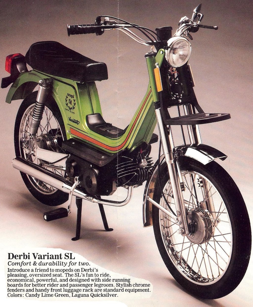 derbi moped brochure