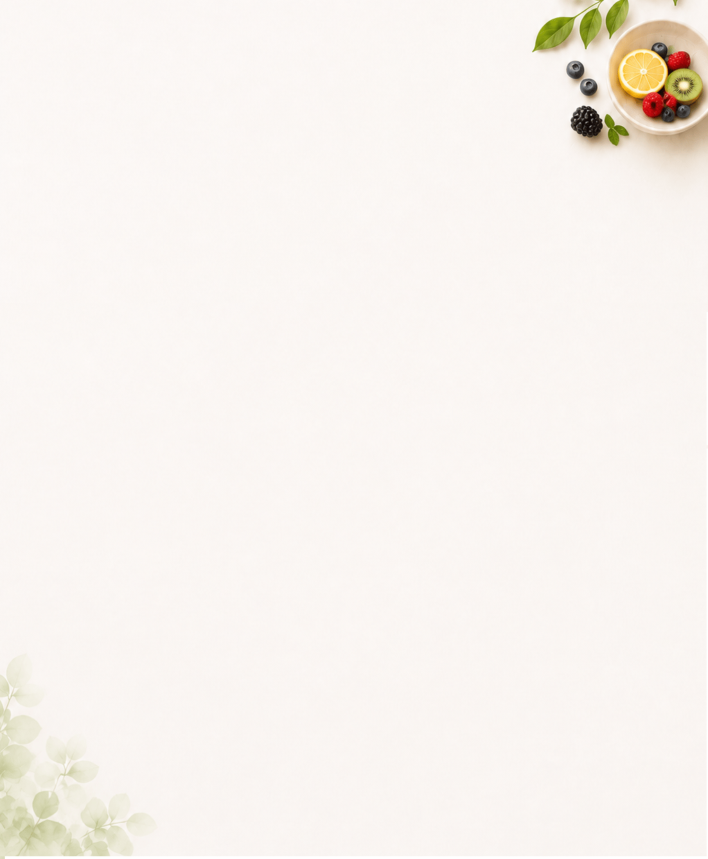 Alimentation saine et naturelle