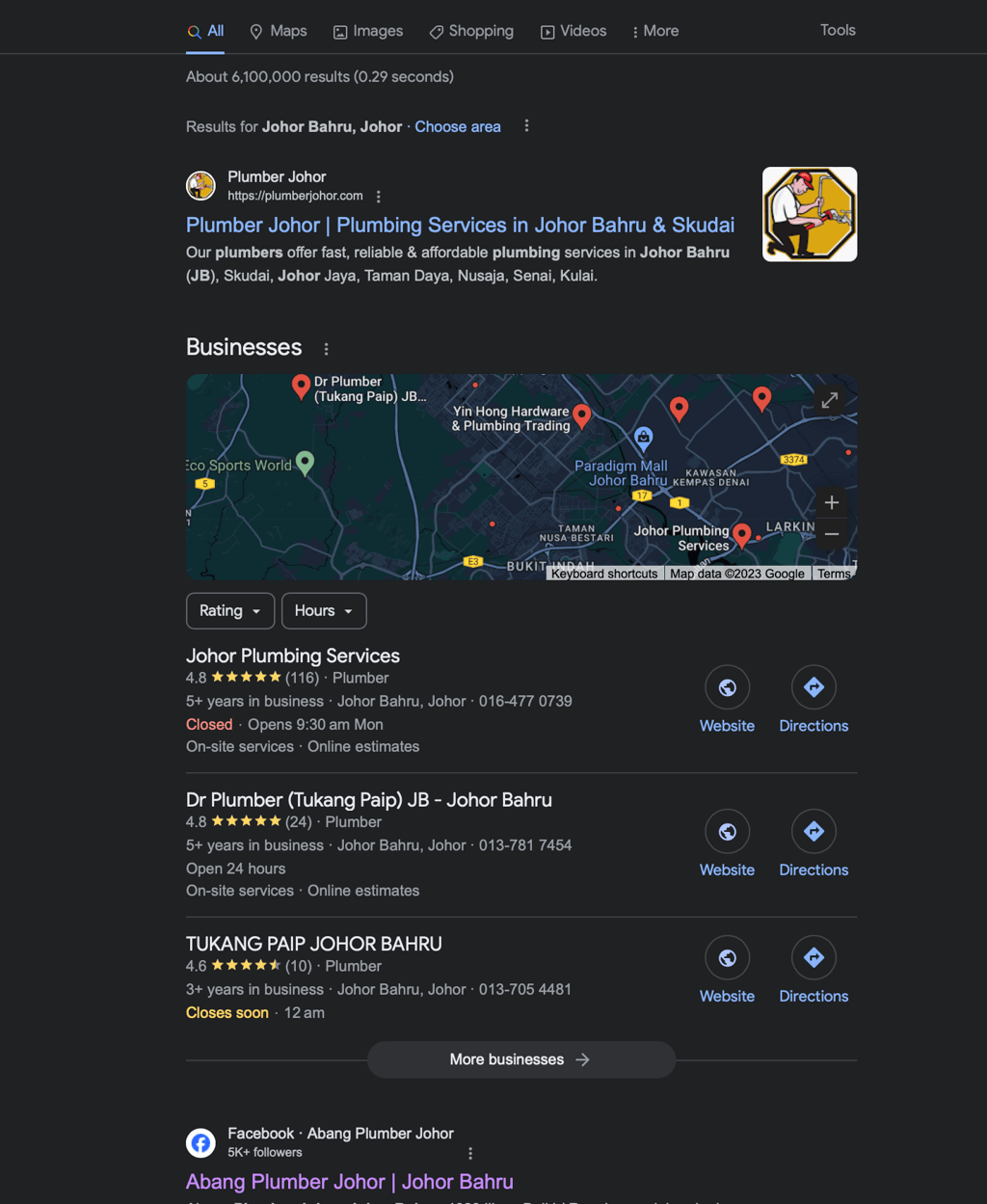 local SEO untuk perniagaan tempatan