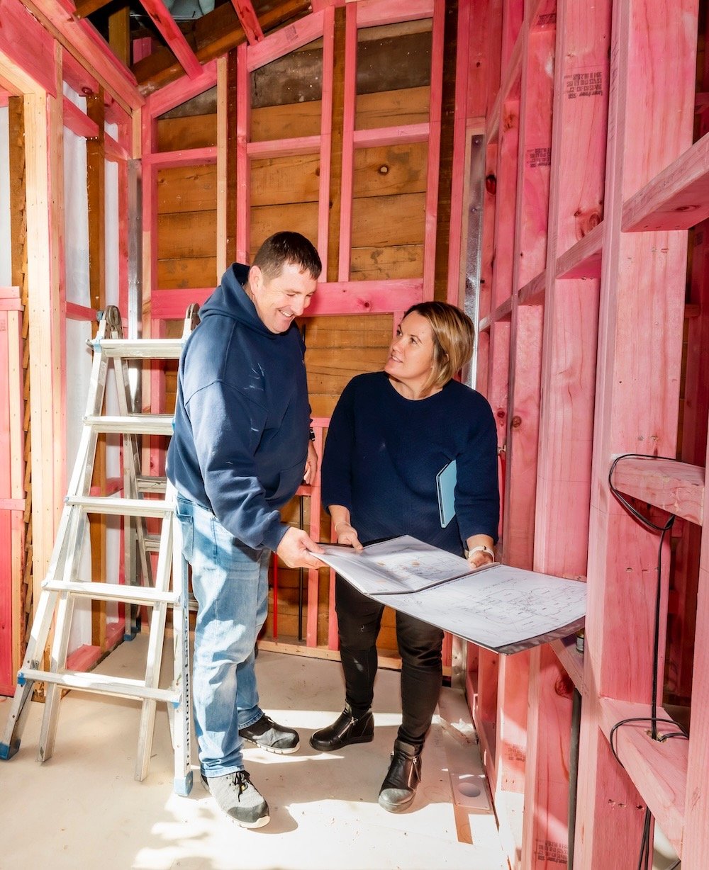 Amanda and Bryce from Qualitas Builders in Auckland