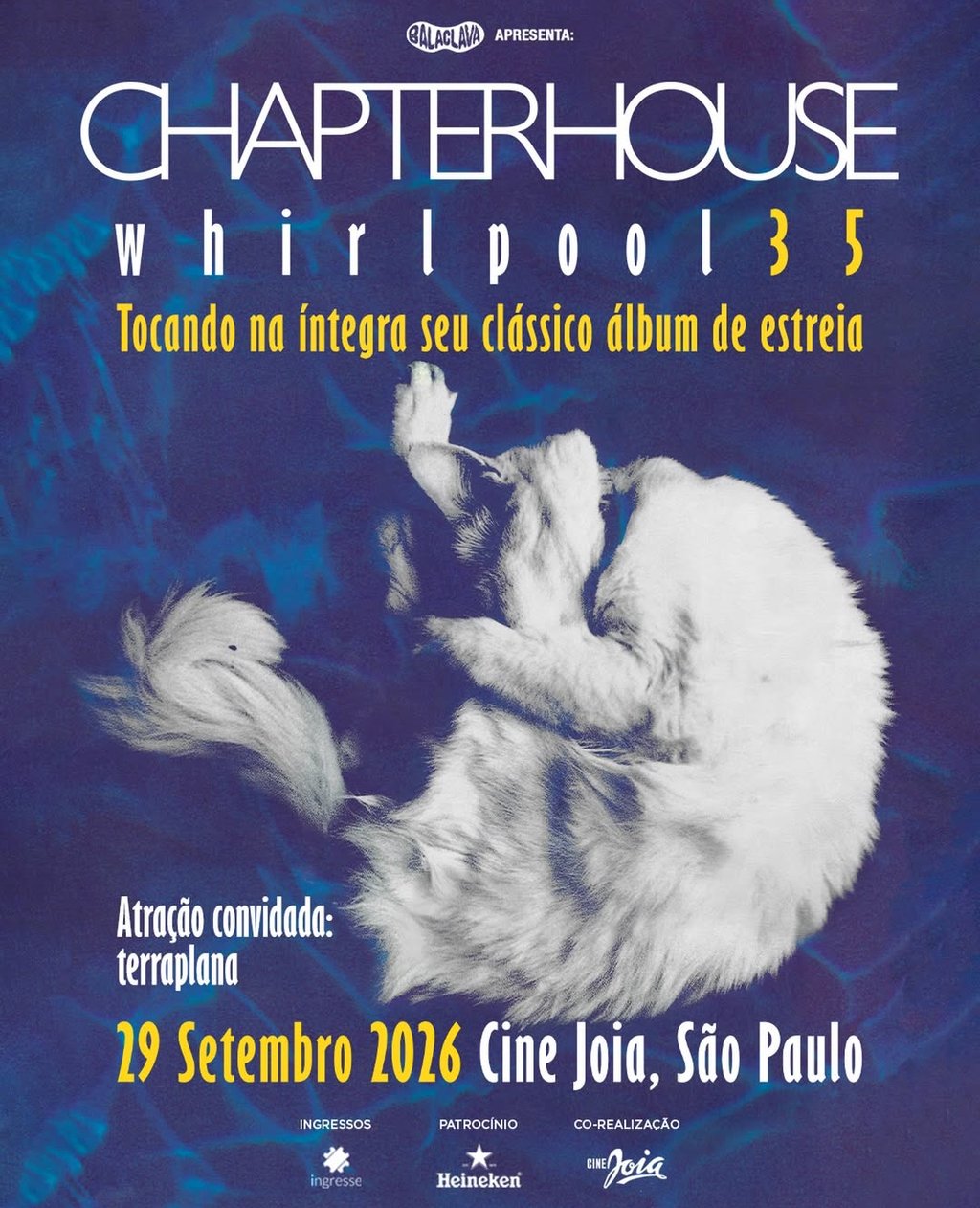 Ícones do shoegaze britânico, Chapterhouse anunciam primeiro show no Brasil