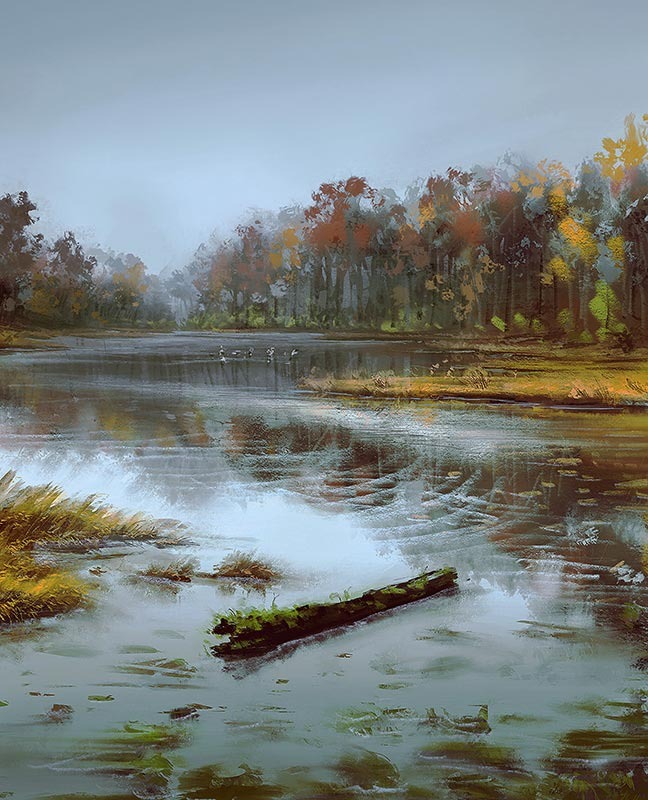 Study from life. Nature is a wise teacher.