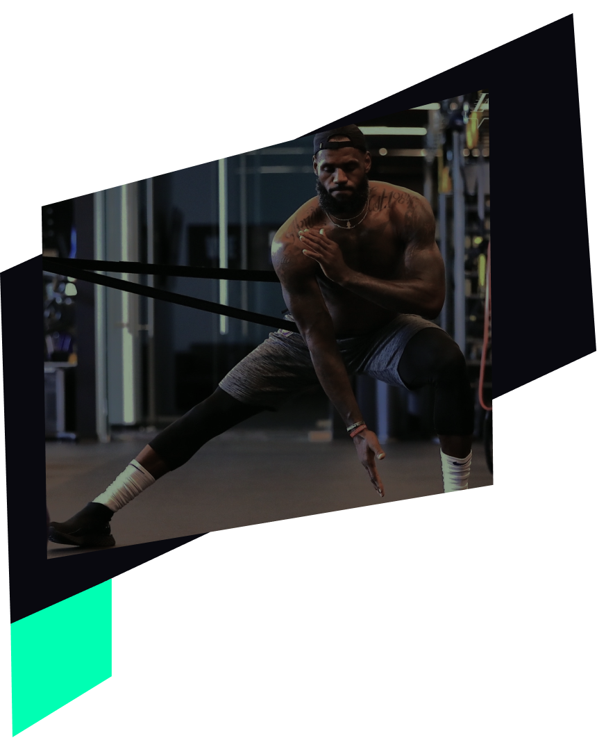 lebron james na siłowni