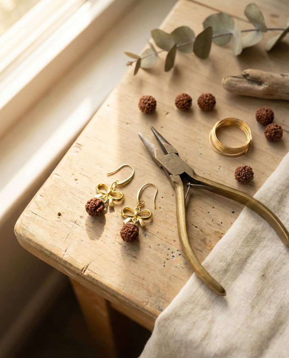 Atelier de création à Champier – bijoux artisanaux faits main