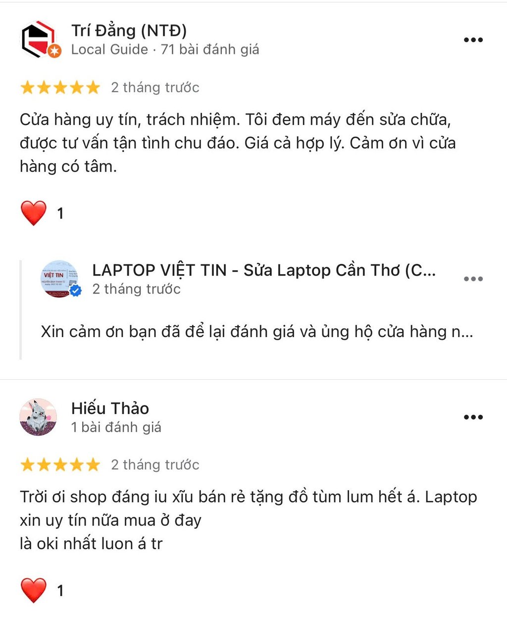 Laptop Việt Tin