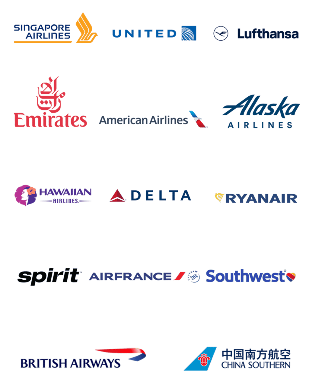 a group of four different colored pencils