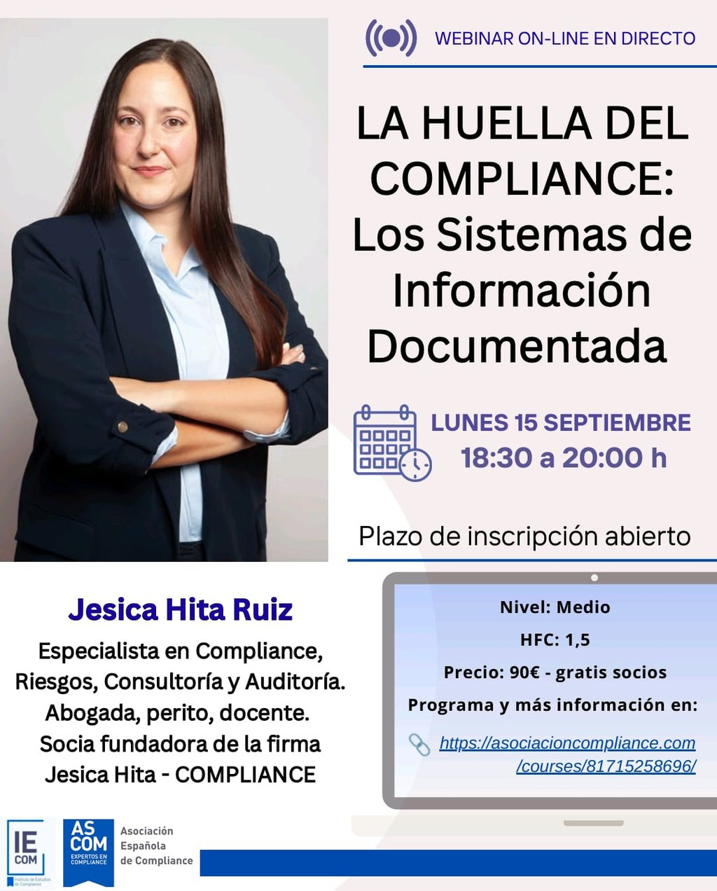 Formación Compliance Webinar ASCOM
