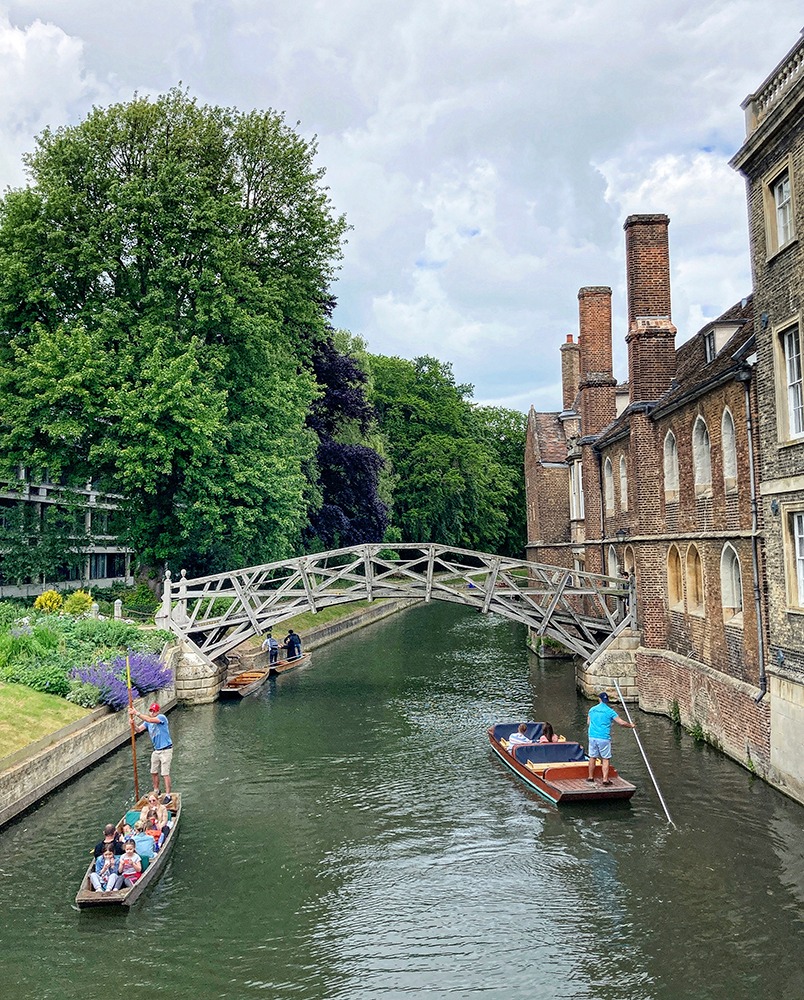 Mathematical Bridge à Cambridge