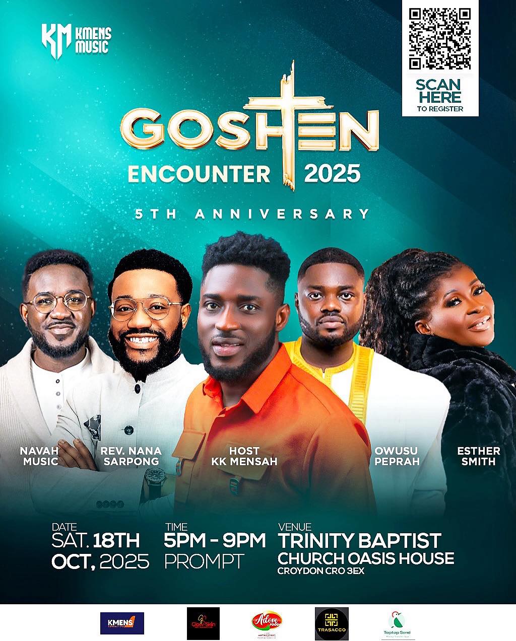 kk mensah goshen encounter esther smith rev nana sarpong navah music owusu peprah