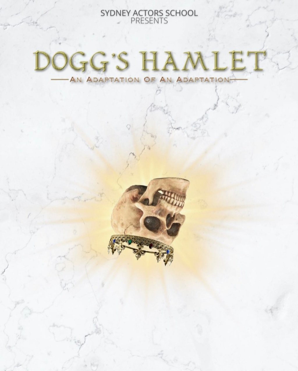 a poster for dogs's hamlet hamlet