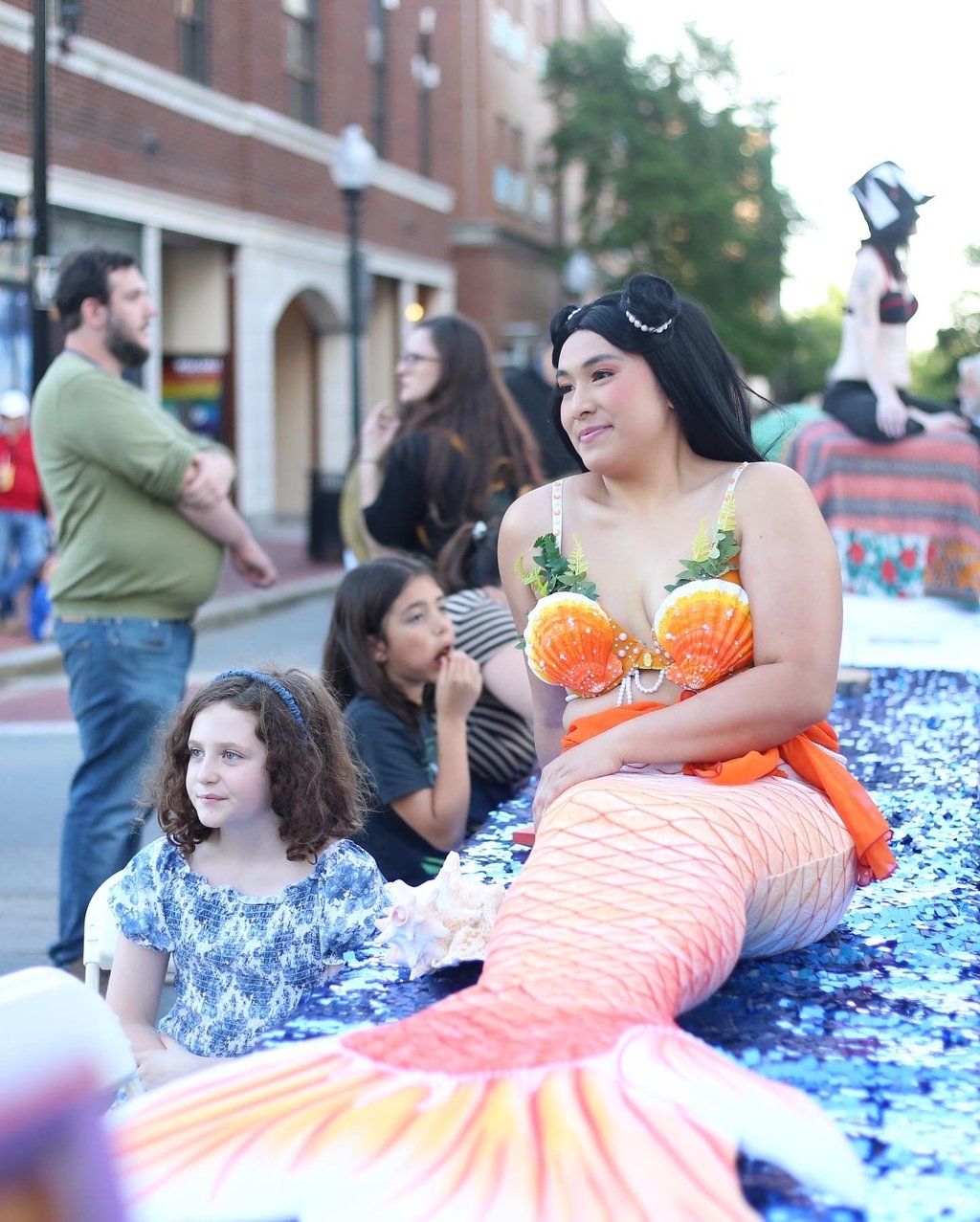 Sunset mermaid