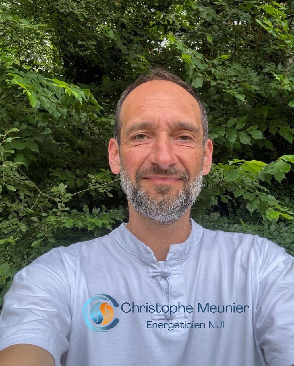 portrait christophe Meunier, Energeticien holistique et formateur NIJI à Nantes
