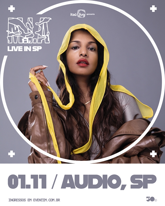 Ícone do Alternativo: M.I.A. anuncia show exclusivo em São Paulo em novembro