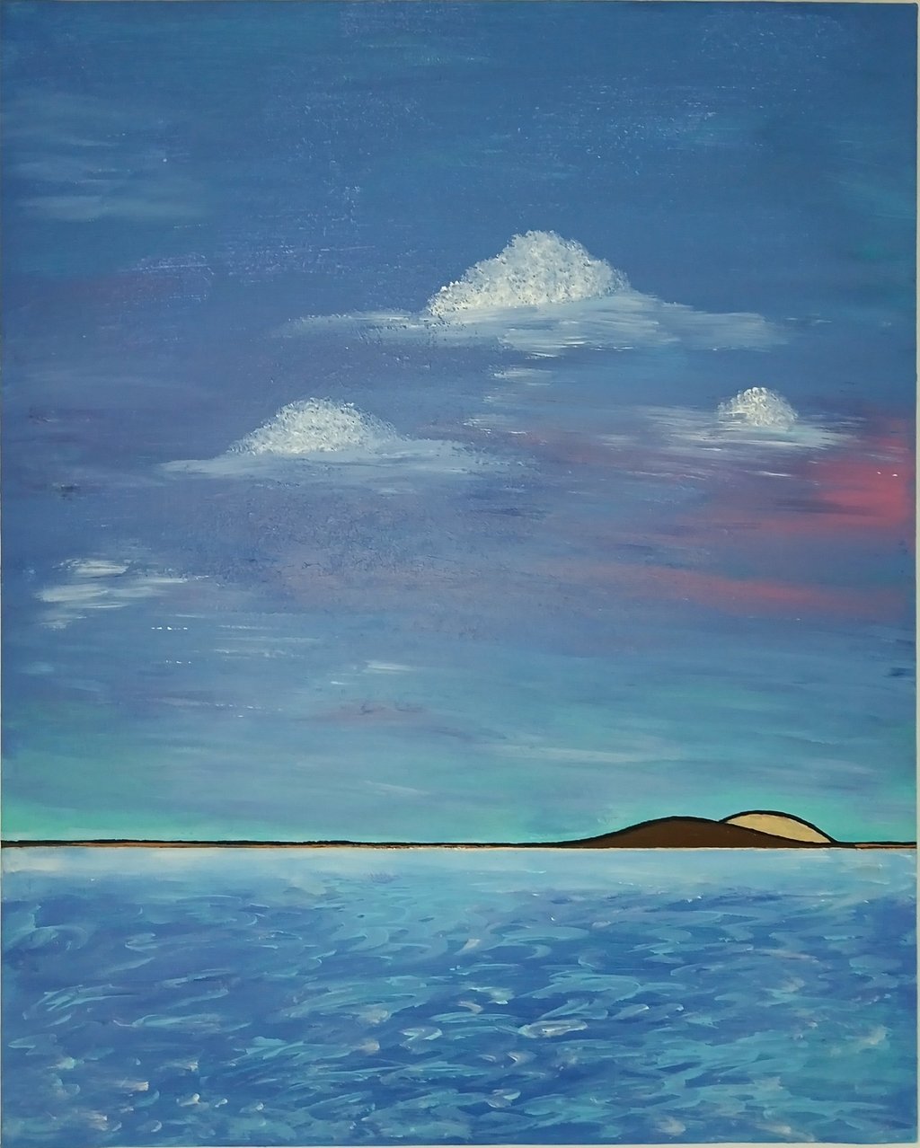 Still Horizon by Yomi Gbamis, Carrickfergus Artist