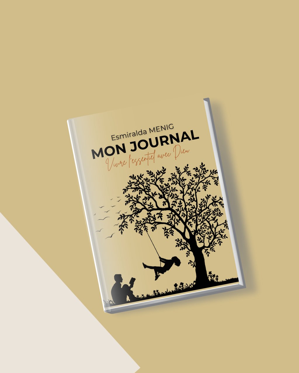 Journal chrétien de prière pour noter ses pensées, ses versets bibliques et sa relation avec Dieu.