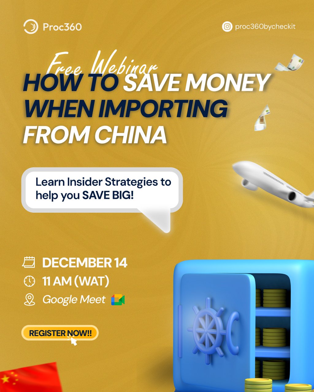 Discover the Secrets to Cost-Effective Importing from China: Join Our Free Webinar