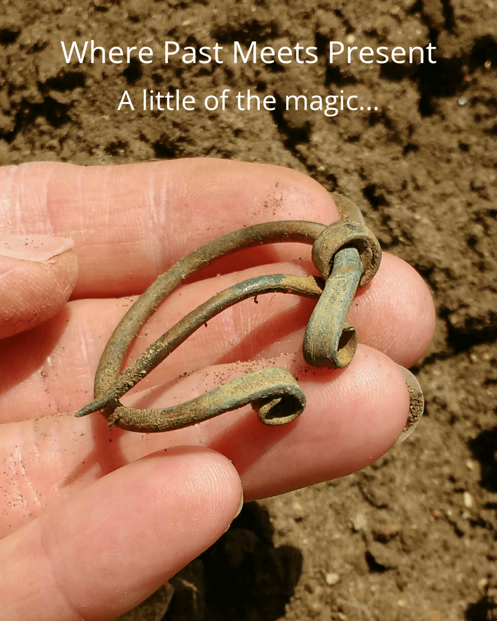 A clickable link leading to a page with information about my love of history