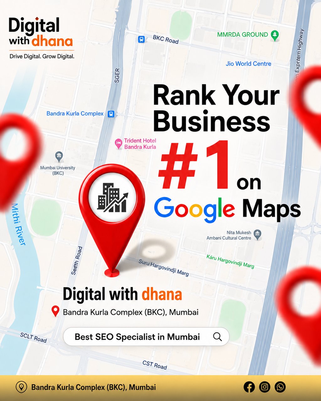 Digital with dhana | Best SEO Specialist in Mumbai offering Google Maps SEO, Local SEO, GMB