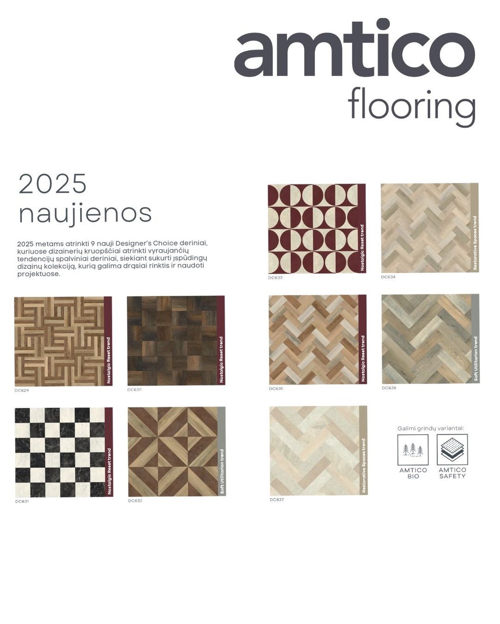 Designer choice nauji dizainai