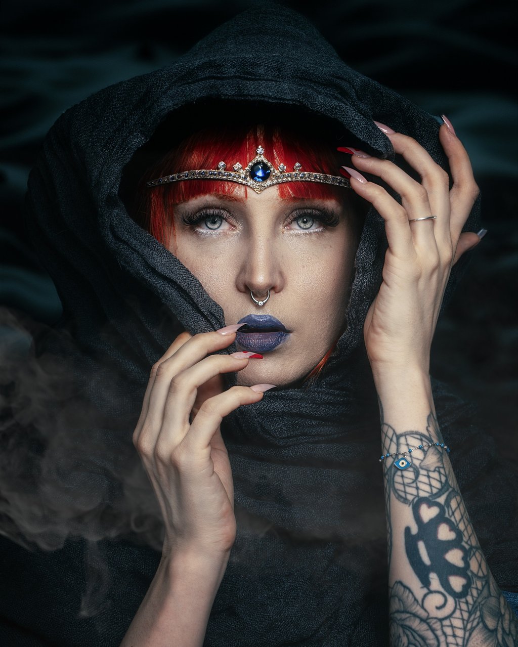 Séance photo beauté en studio à Courfaivre