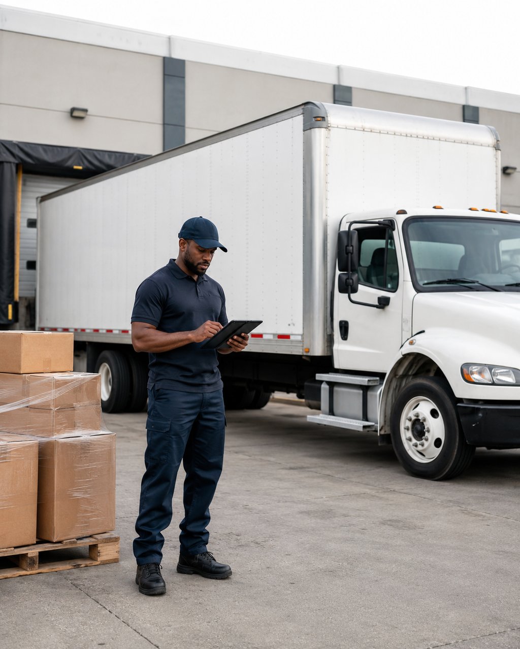 26-foot box truck delivery support for same-day delivery