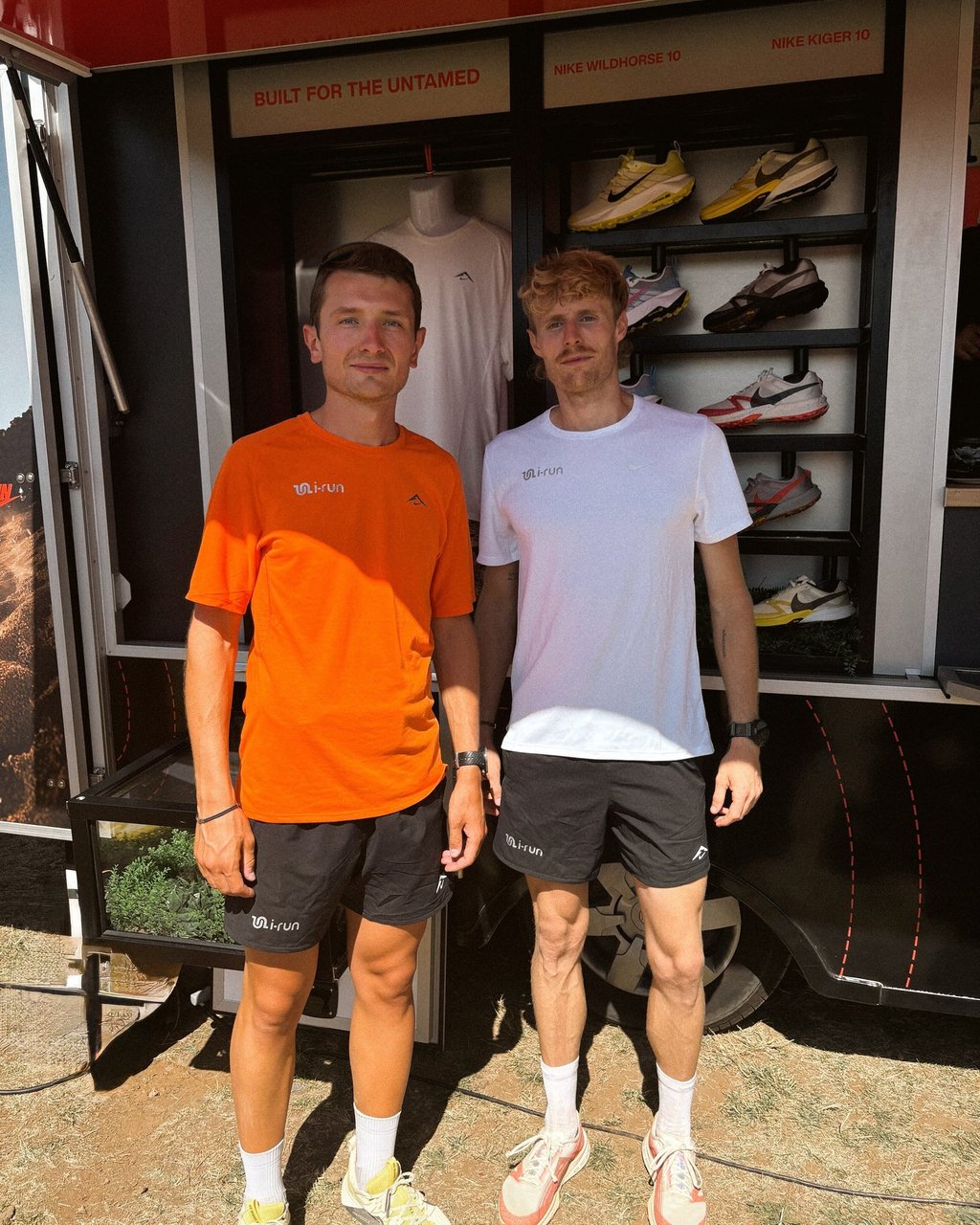 Coach Trail running de TiSomé Outdoor qui collaborent avec Nike et I-Run