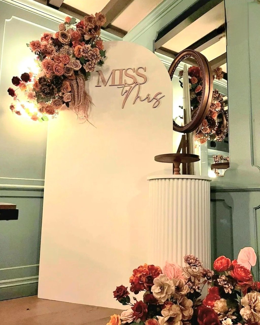 bridal shower bakcdrop