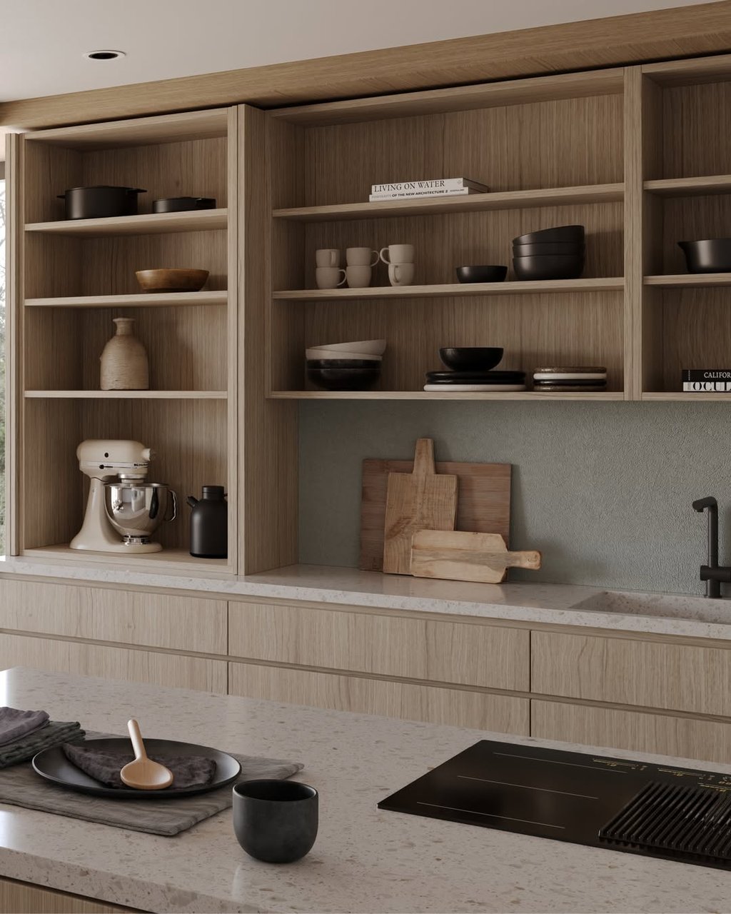 “Modern pocket door system installed by SR Enterprises”