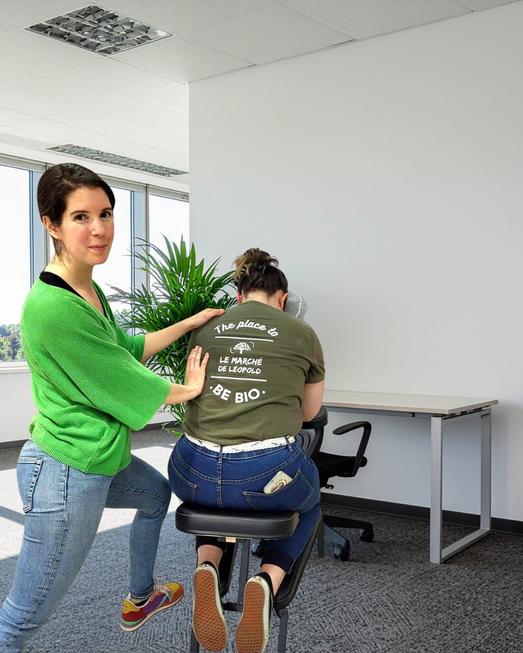 Massage en entreprise