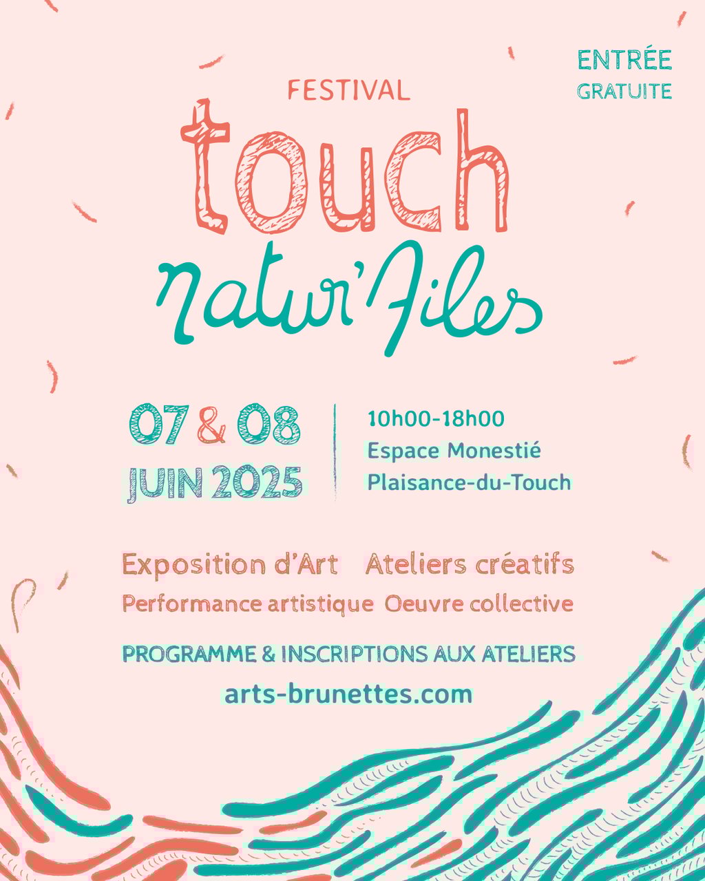 Affiche Festival Touch Natur'Ailes #2