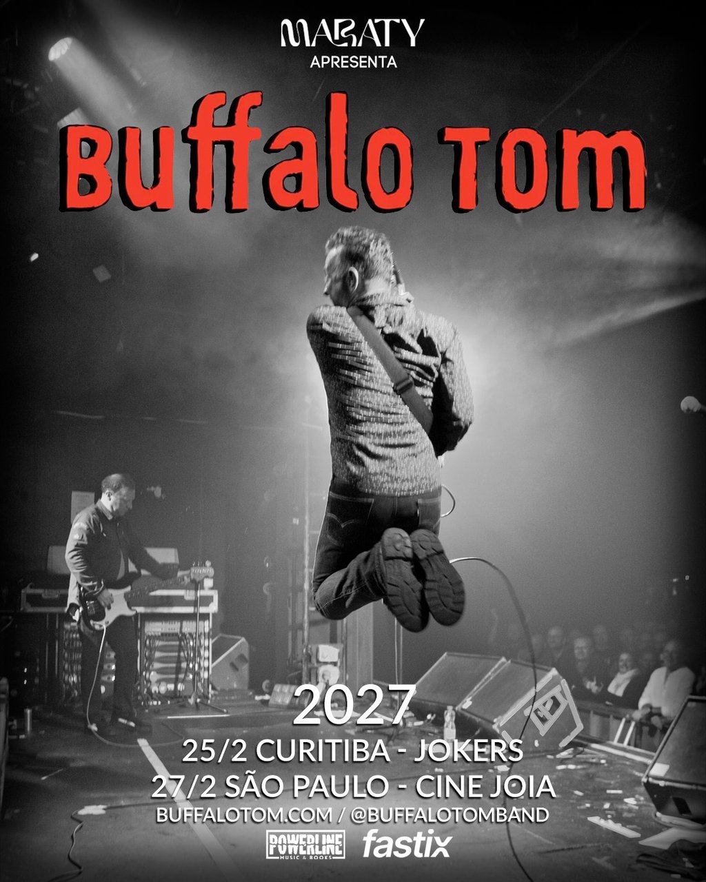Buffalo Tom chega ao Brasil em fevereiro de 2027 para shows em Curitiba e São Paulo