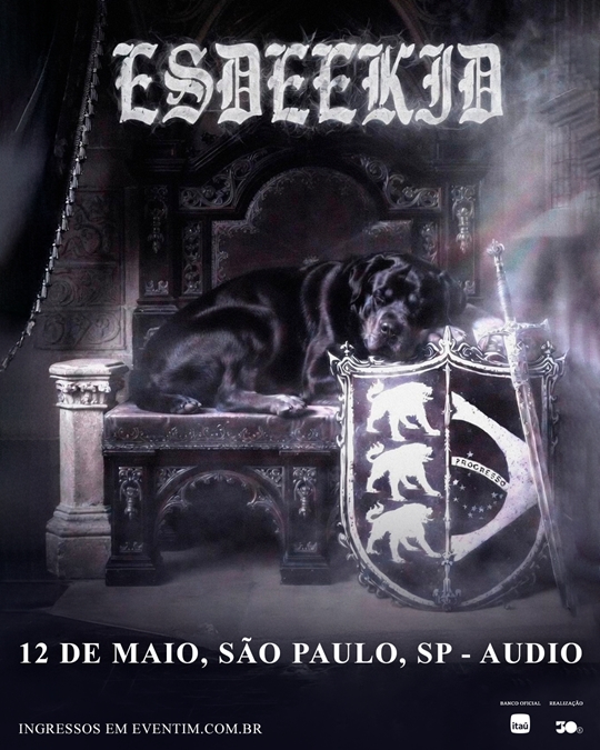 Ingressos: EsDeeKid inicia venda geral para show da “The Rebel Tour” em São Paulo