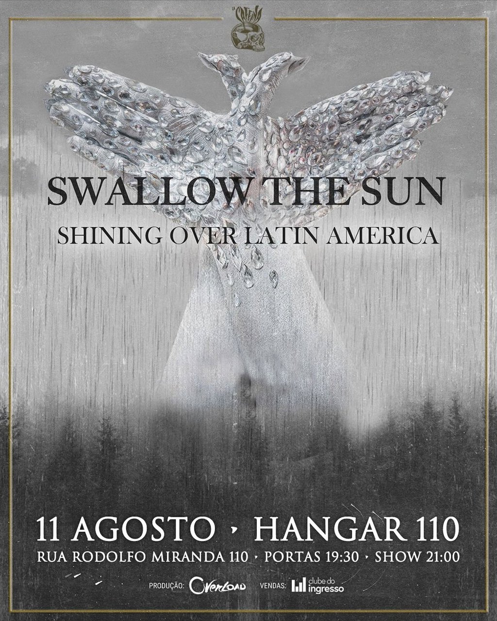 Swallow the Sun volta a São Paulo com show do premiado álbum Shining