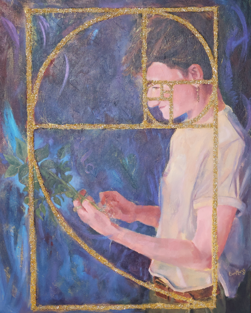 Fine art portrait designed as a daily reminder of sacred identity