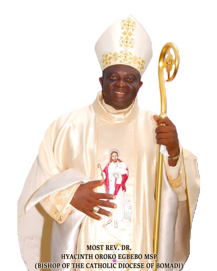 Catholic Bishop Hyacinth Egbebo of Bomadi Nigeria