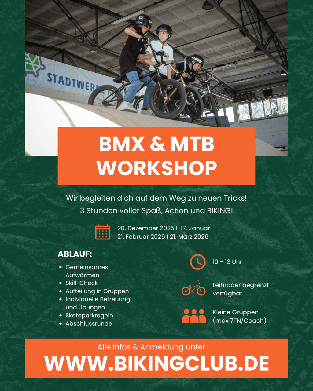BMX & MTB Workshop Mühlhausen Thuringia Funpark