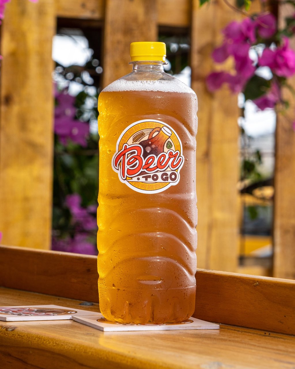 Botella Plástica de cerveza