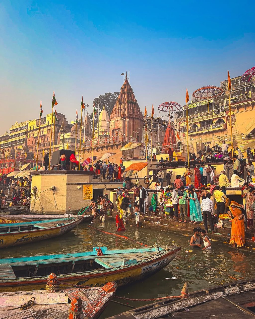 Boat Ride from Dashashwamedh Ghat