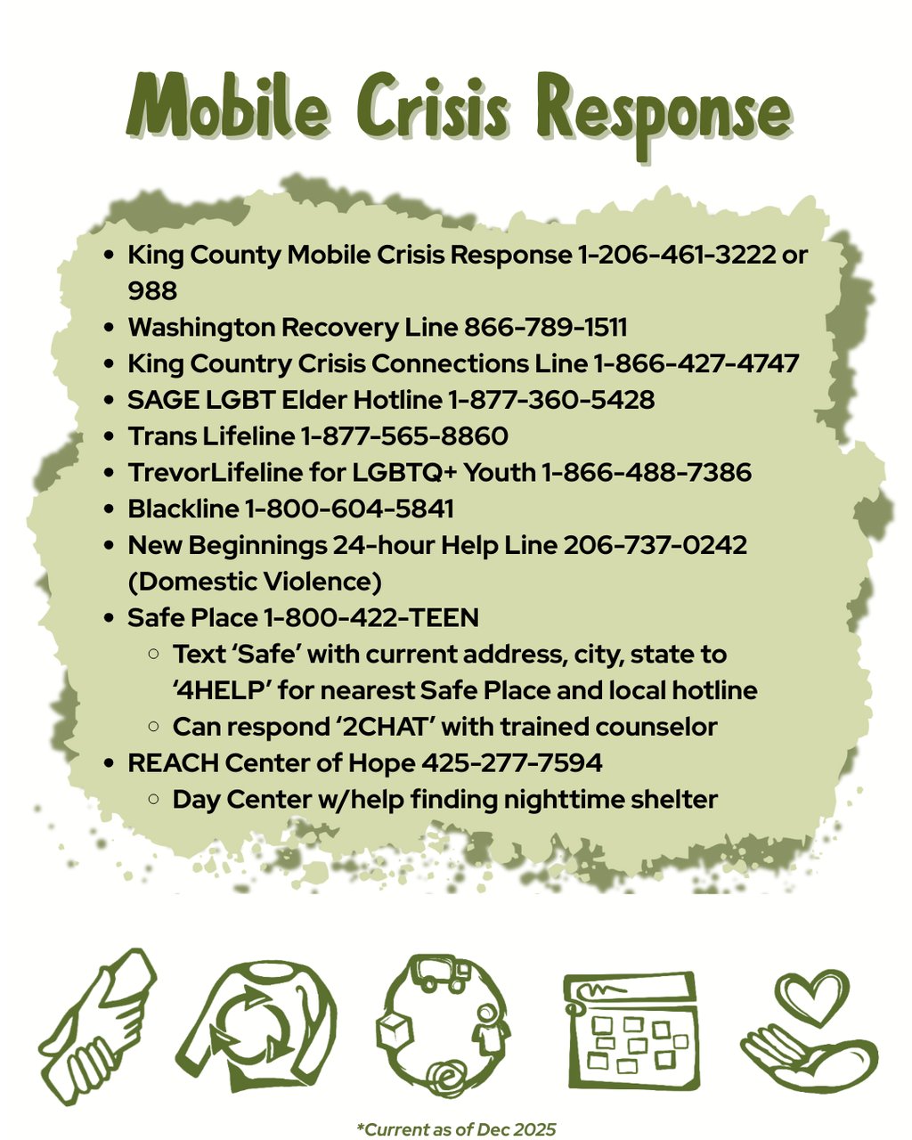 Page of black text on a green background (all text copied below in the body of the blog post)