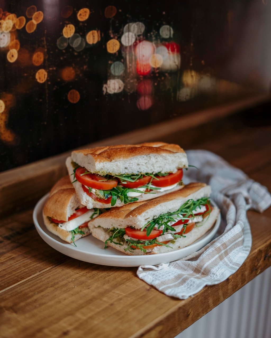 Cafe sandwich food photography for menu and advertising - commercial photography in London